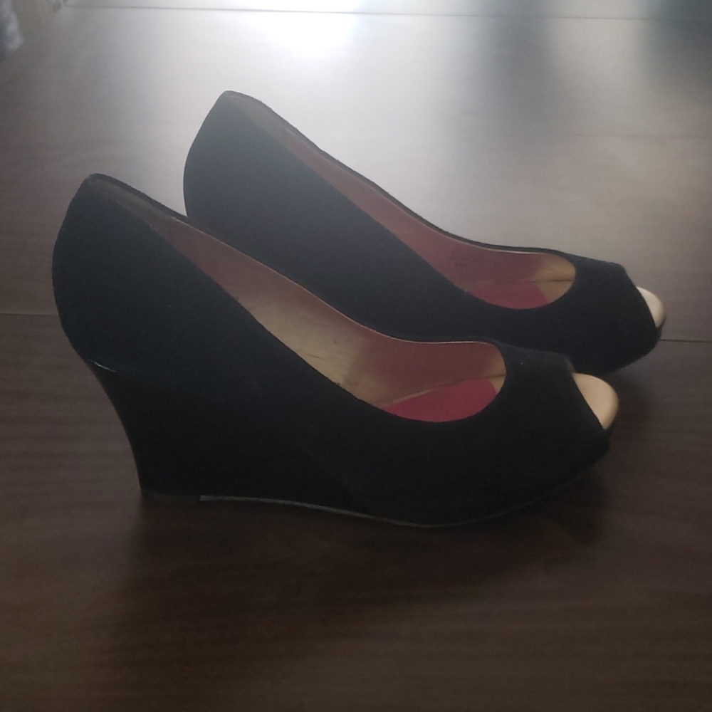 Lily Pulitzer Peep Toe Wedges